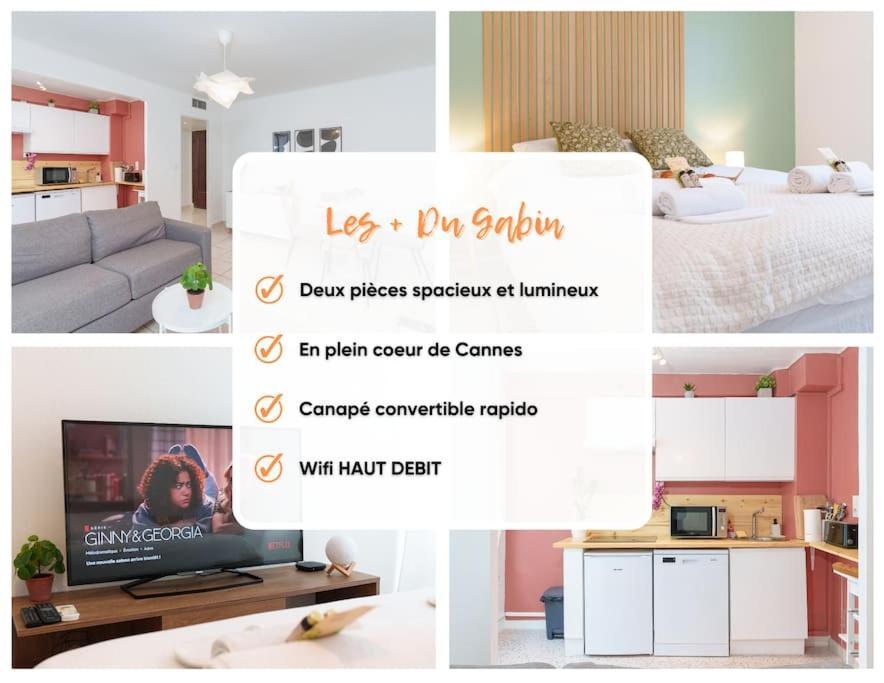 Le Gabin By Apirent #Centre-Ville #Climatisation #Wifi Cannes Kültér fotó